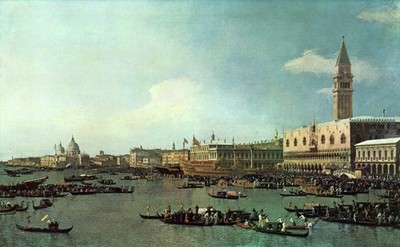 045 Giovanni A Canal - Venice, Basin of San Marco on Ascension Day - Giclée Fine