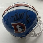 Demaryius Thomas Signed Mini Helmet JSA COA Denver Broncos