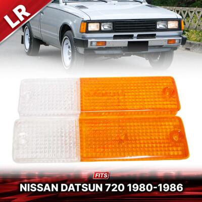 For Nissan Datsun 720 1980-1986 Pair Front Bumper Marker Lamp