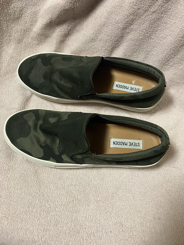 steve madden gills sneaker camo