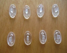 4 Pair Nose Pads Push-in For Maui Jim Baby Beach .. Glasses Replacement