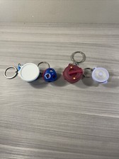 Tupperware Keychain Set of 4 Mini Shape-o, Stuffable, Thats-a, Pressure Cook New