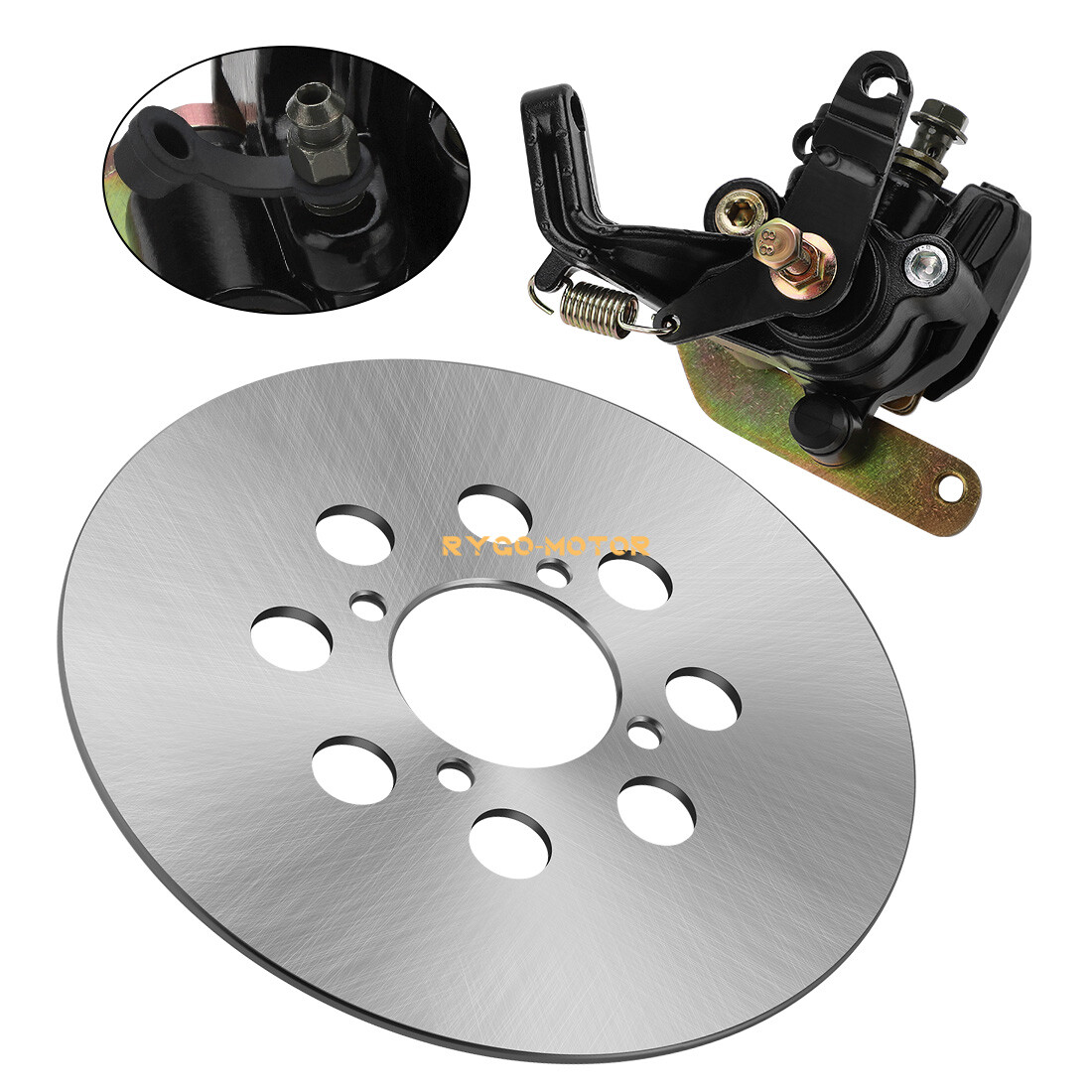 Find Yamaha RAPTOR 660 01-05, Rear Brake Stop Switch Assembly Spring Yfm660 Yfm660R In Ray - Foto 4