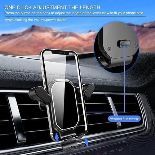 Support Téléphone pour Voiture — Support Forte pour iPhone Android Universel - Photo 6 sur 8