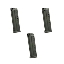 LOT of (3) Mec-Gar 1911 Gov/Commander 10 Round 9mm Magazine - MGCGOV910AFC