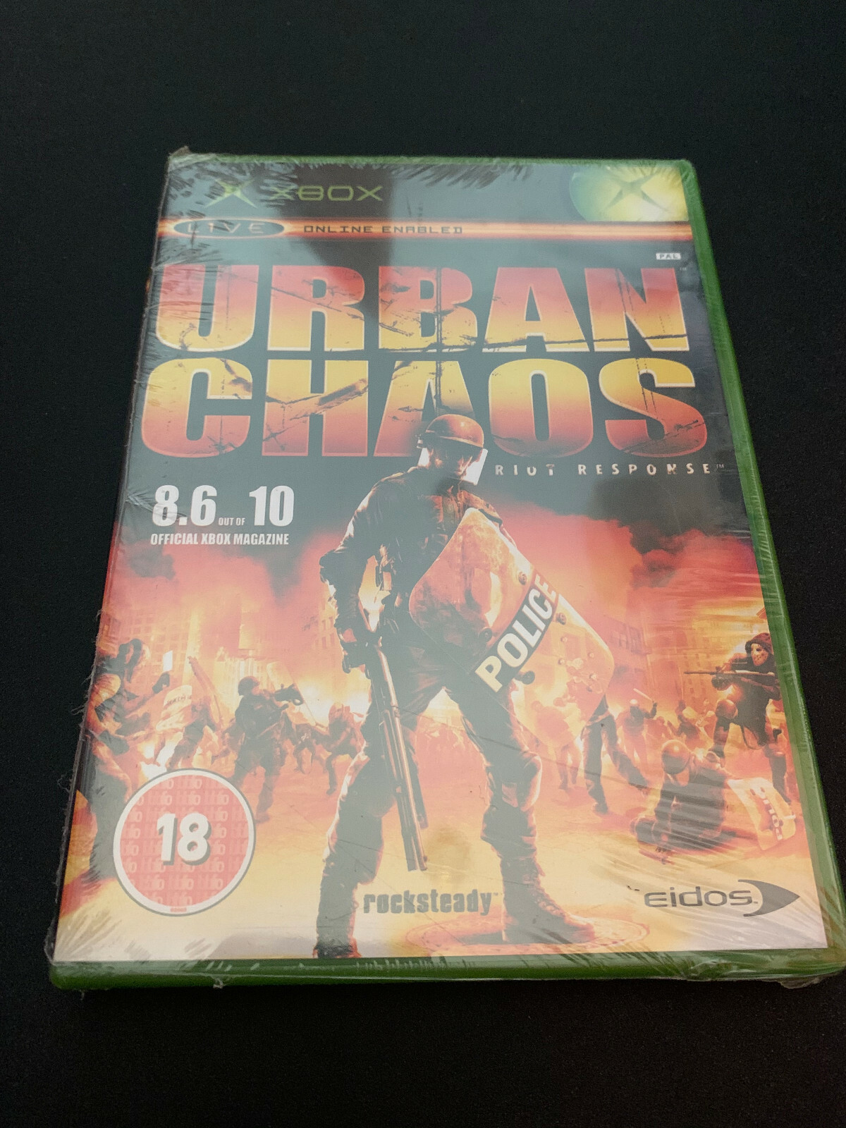 Urban Chaos Riot Response PAL XBOX Neuf Sous Blister