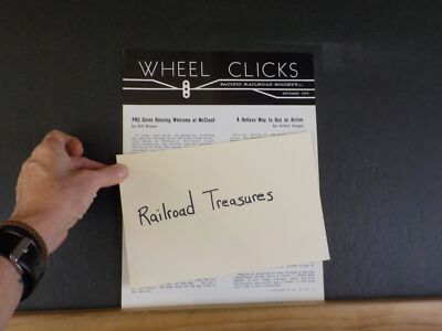Wheel Clicks 1972 September Pacific Railroad Society A Helluva Way to Run an Air