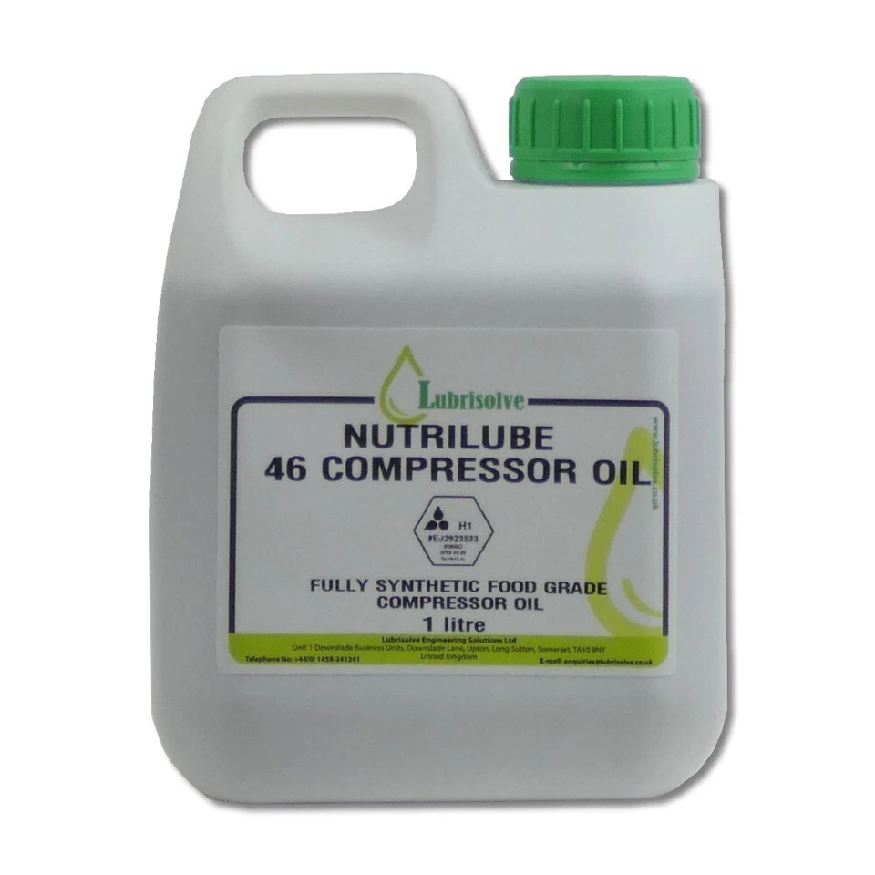 LUBRISOLVE Nutrilube 46 Kompressoröl Lebensmittelqualität Schmiermittel