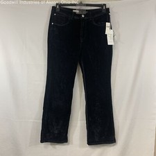 NWT Pilcro Black Women's Velvet Pants, Sz. 31