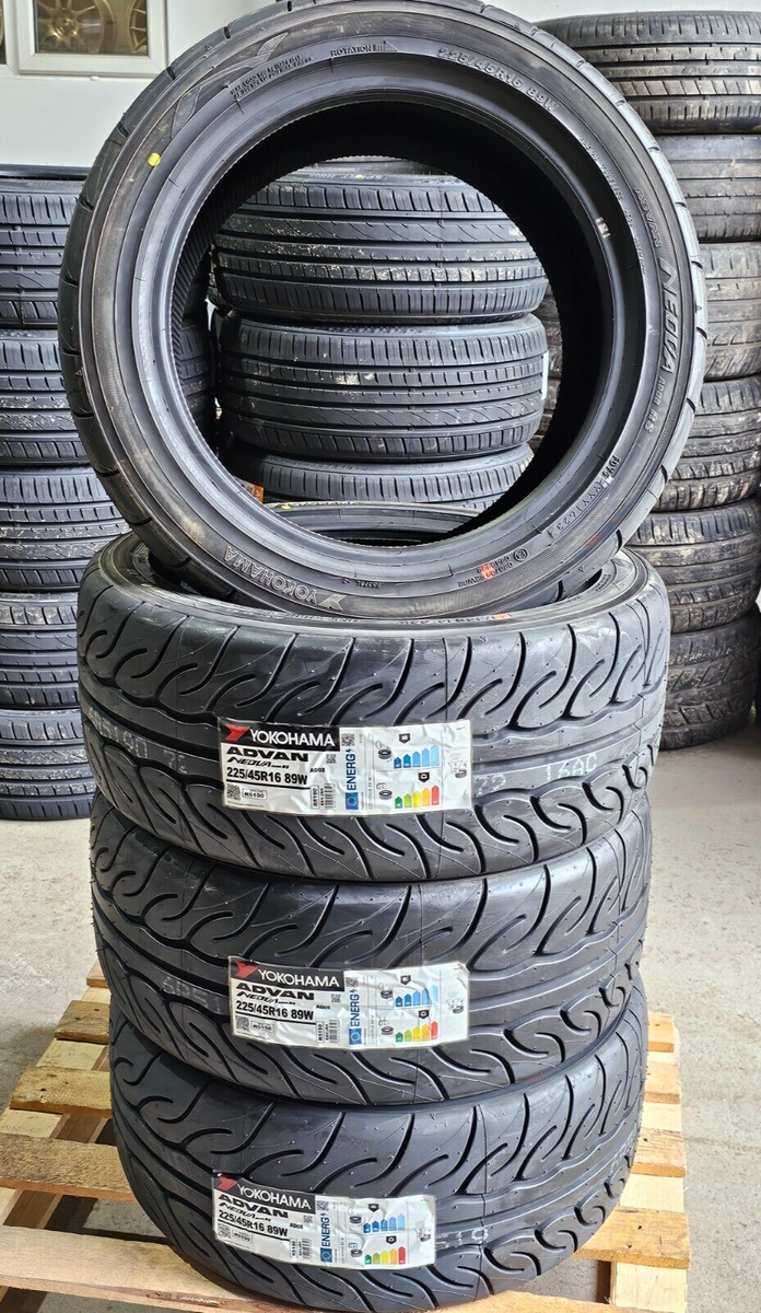 4 x 225 45 R16 91W 2254516 Yokohama Track Day Road Advan 4 x 225 45 R16 91W 2254516 Yokohama Track Day Road Advan