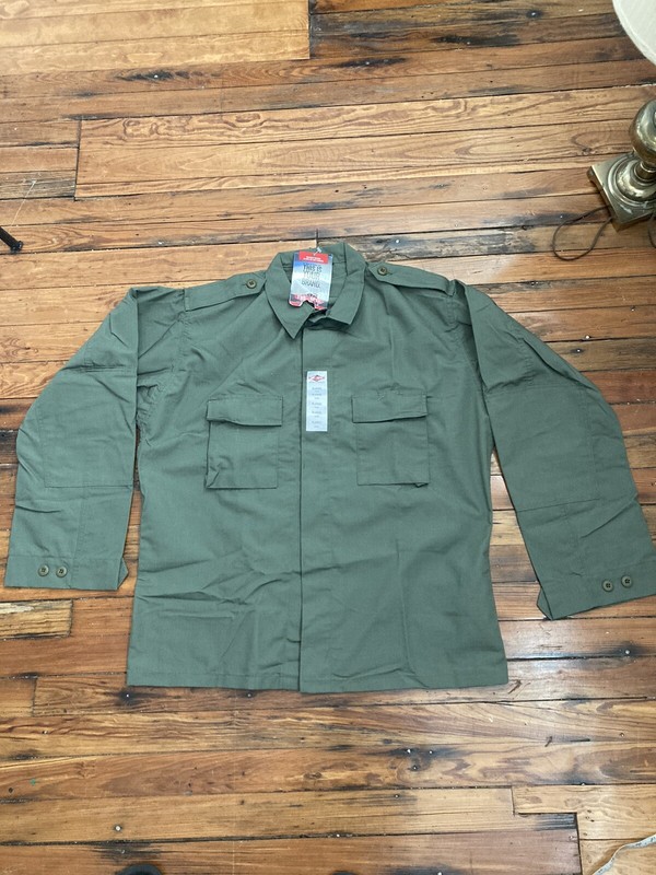 NEW TRU-SPEC Green Men’s XL Long Tactical Shirt 61012-L3