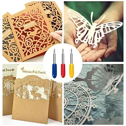 50PCS Fine Point Blades, Cutting Blades for Cricut Maker 3/ Explore Air 2/Air . - Picture 3 of 3