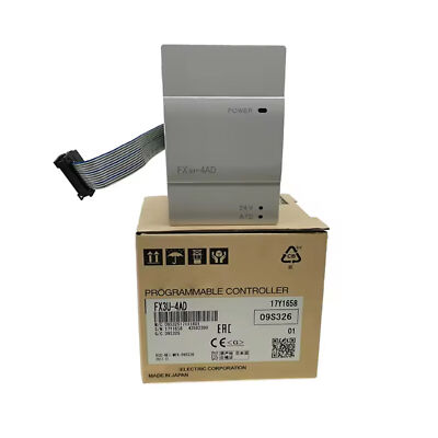 FX3U-4AD 1PCS NEU MITSUBISHI PLC PROGRAMMABLE CONTERLLER MODULE FX3U-4AD