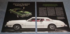 1972-76 Ford Thunderbird History Info Article Feathering The Nest 1972-76 Ford Thunderbird History Info Article Feathering The Nest