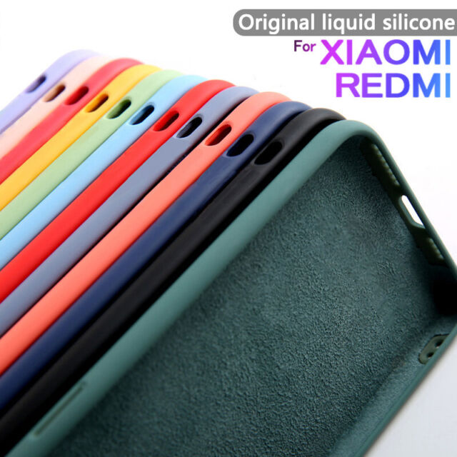 Phone Case For Xiaomi Redmi Note 12 Pro 11 Mi 12X 11T Liquid Silicone Soft Cover
