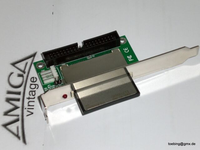 *NEU* 3 5" IDE to CF Compact Flash Hard Drive Festplatte Amiga 4000 3000 2000
