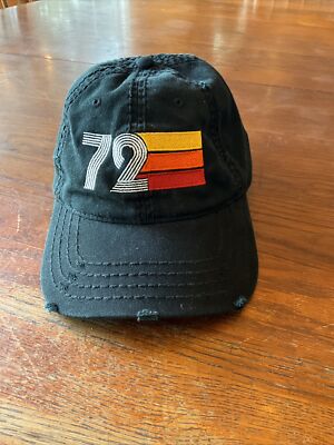 72 1972 Vintage Retro Embroidered Trucker Hat Cap, 52nd Birthday