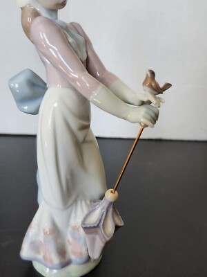 Lladro 7618 Garden Song Retired with NO BOX Mint Condition