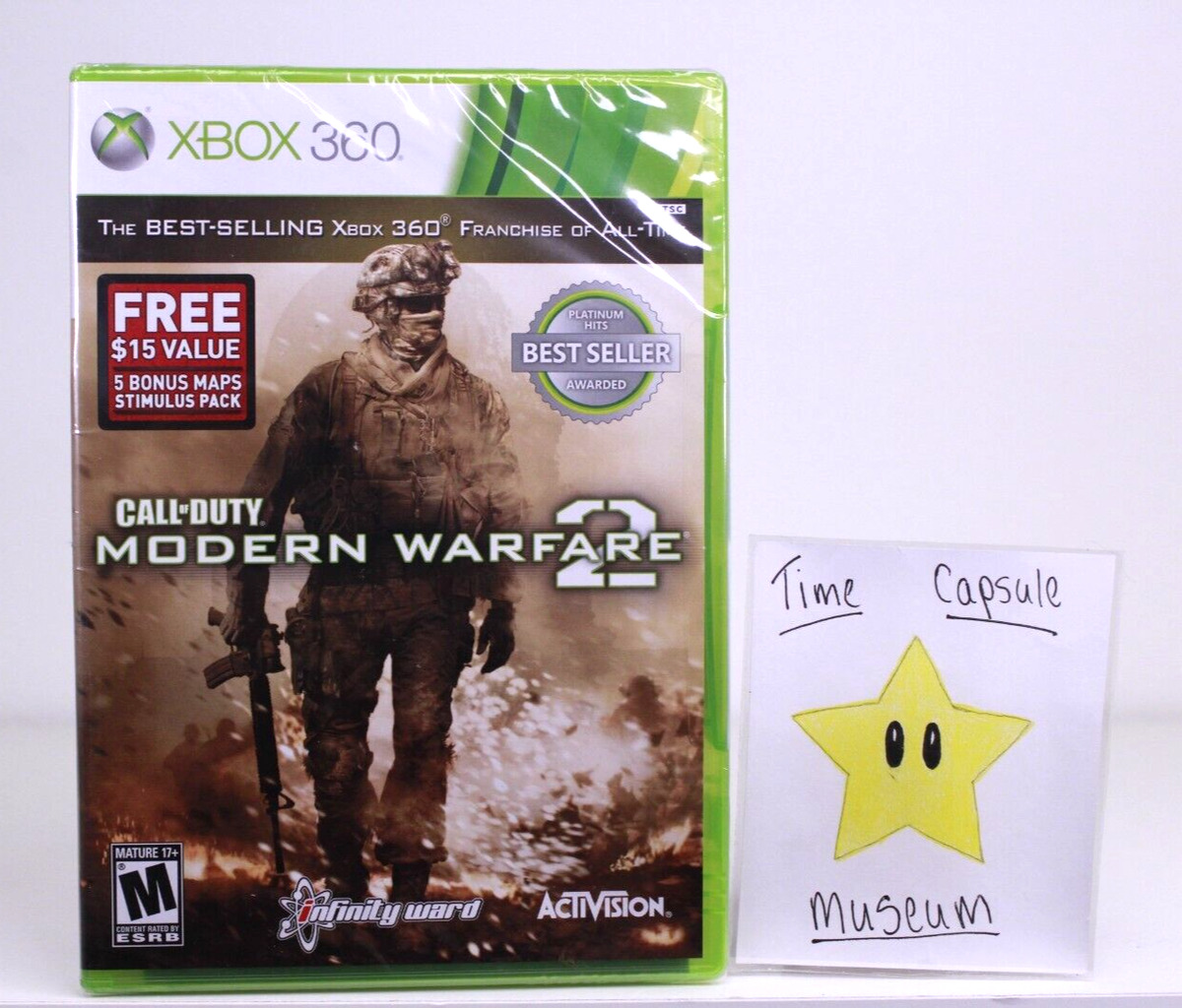 Call of Duty Modern Warfare 2 Microsoft Xbox 360 New! Factory Sealed! COD  MW2