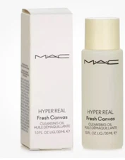 MAC Hyper Real Fresh Canvas Cleansing Oil ~ 30ml/1oz ~ Travel Size NIB