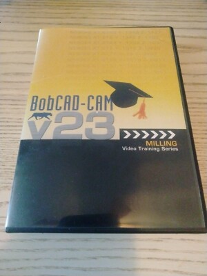 BobCAD-CAM v23 Milling Video Training Series CD Video Set