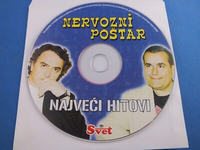 Nervozni Postar CD Najveci Hitovi Best Folk Narodna Muzika Sarajevo Bosna Balkan