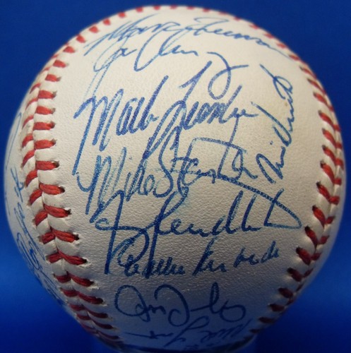 JSA LOA 1991 Atlanta Braves X31 Team Signed Autographed AUTO Baseball DBB 923 - Picture 5 of 7