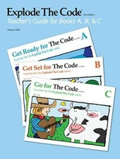 Explode the Code: Books A, B, & C - Paperback By Hall, Nancy - GOOD