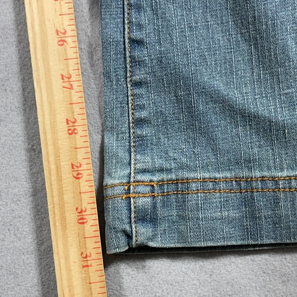 Cinturón de piel de serpiente vintage Apollo Jeans para mujer talla 6 lavado ácido corte boot Y2K 30x31 Foto 3 de 4