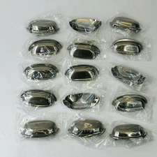 15 GlideRite 2-1/2" Classic Bin Cabinet Hardware Pull  ZYN 4081 SN Satin Nickel