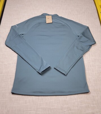 NIKE Soccer Drill Top 1/4 Zip Medium Men Green Academy Therma FIT