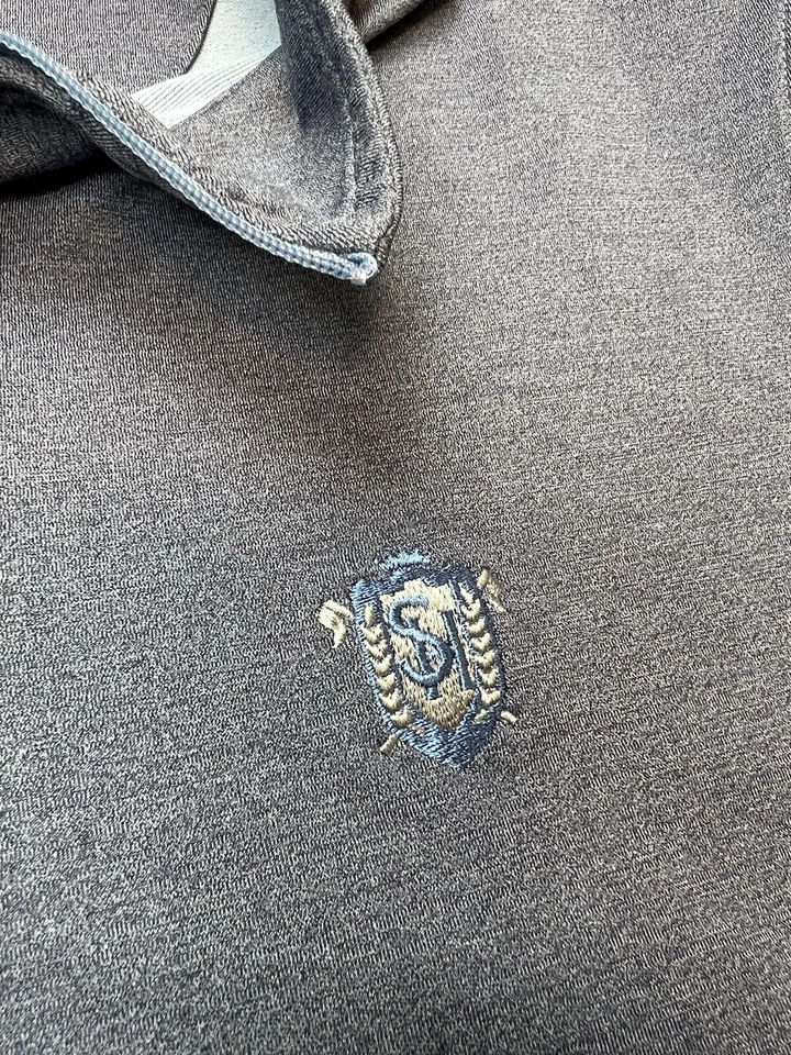 Peter Millar Crown Sport Performance Golf Vest 1/4 Zip Blue Men’s Sz Large - Image 4 of 4