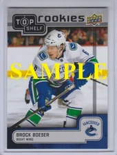 2017-18 UPPER DECK PROMO CARDS (OVERTIME, NSCC, EXPO) - Choose