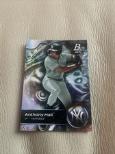 2023 Bowman Platinum Top Prospect Ice Foil Anthony Hall TOP-73 NY Yankees