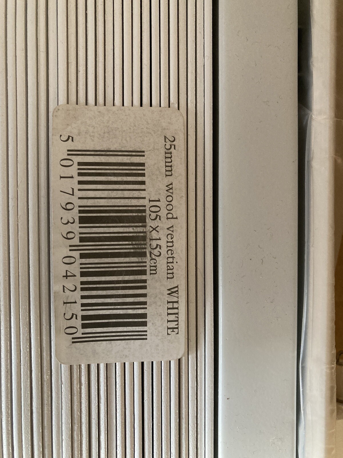 WHITE WOODEN BLINDS eBay