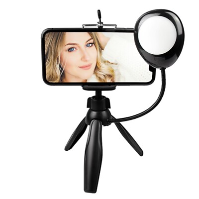 TRIPOD STAND WITH SELFIE LIGHT Vlogging You Tube Video