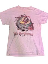 Vintage Looney Tunes Taz Christmas Shirt 1997 Large