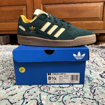 adidas Forum Cl Low Aurora Ivy/Wonder White/Preloved Yellow  display picture 1