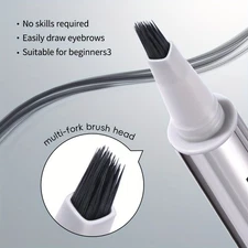 Precision-Made Durable Economical Easy to Use 1x Fluffy Quick-Dry Eyebrow Pencil