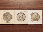 3 90% Silver Half Dollars *** 1.085 oz ASW *** Liberty, Franklin, and Kennedy