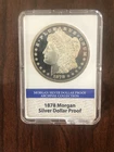 1878 Morgan Silver PLATED Proof Archival Collection Minted 9,999 American Mint