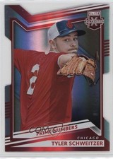 2022 Elite Extra Edition Prime Numbers B Die-Cut /125 Tyler Schweitzer #161 0u66