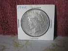 1922 P PEACE SILVER DOLLAR AU