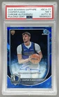 Cooper Flagg 2025 Bowman Chrome Sapphire #BCA-CF RC Rookie Auto PSA 7/10