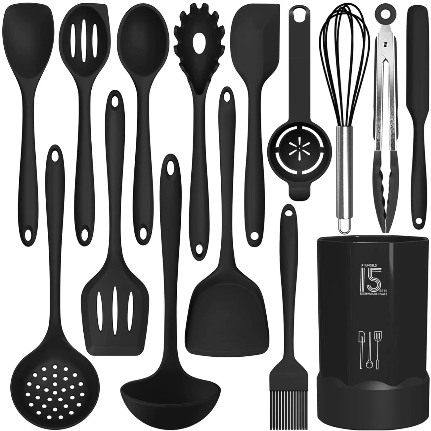 Practical Silicone Utensils for Nonstick Pans
Opens in a new window or tab