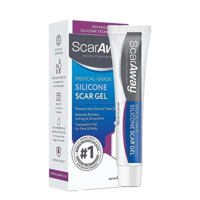 ScarAway Silicone Scar Repair Transparent Gel