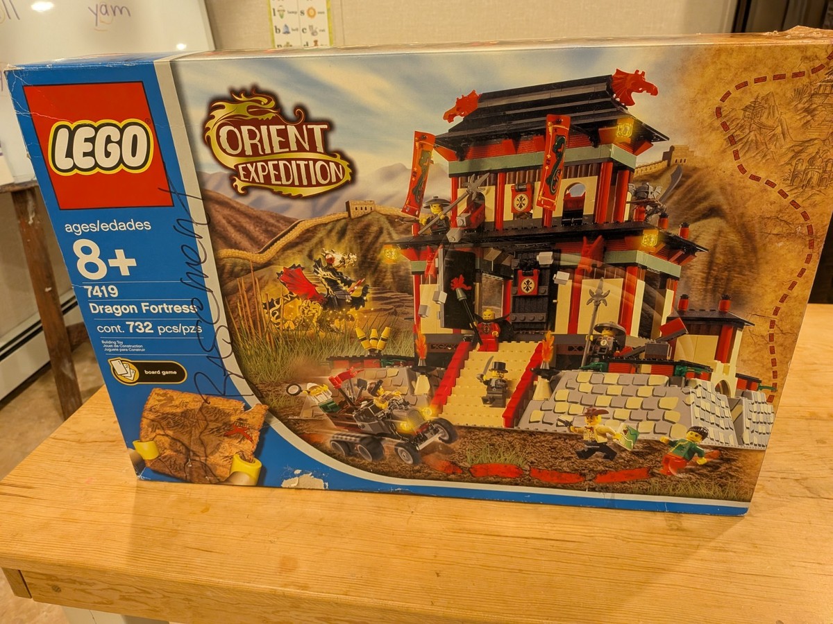 LEGO 7419 Orient Expedition Dragon Fortress - In The Box | eBay