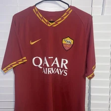 Roma Nike 19/20 Jersey Men’s Large Home Kit Shirt Authentic Soccer