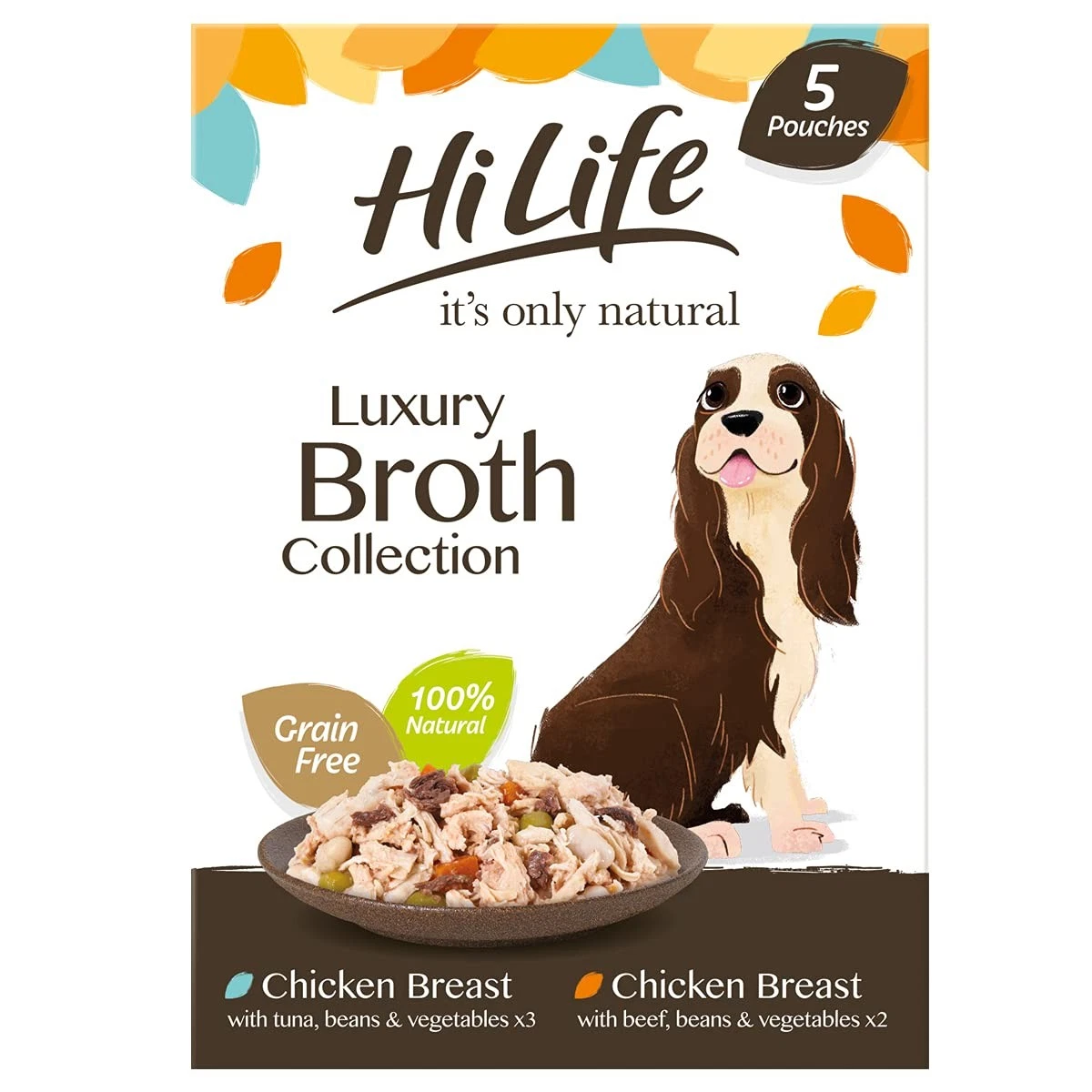 HILIFE it s only natural Wet Dog Food The Luxury Broth Collection Chicken Breast