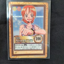 S6820 Nami C336 Japanese One Piece Hyper Battle Carddass Card Vintage YM19